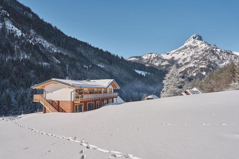 Naturparkresort Xeis Natur Apartments Johnsbach Exterior photo
