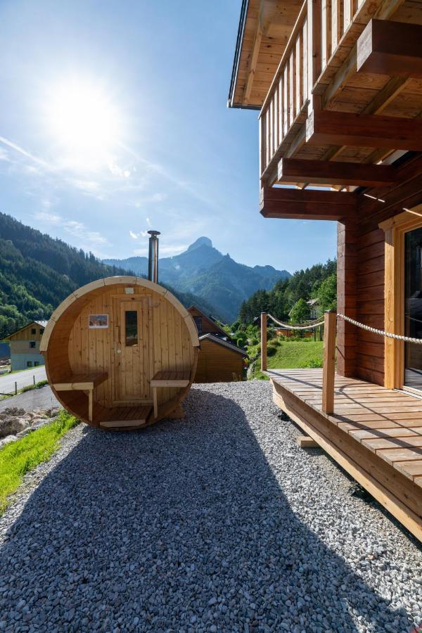 Naturparkresort Xeis Natur Apartments Johnsbach Exterior photo